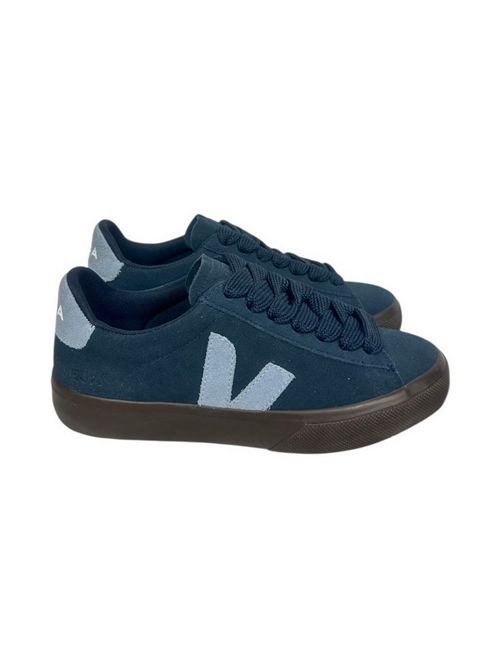 sneakers donna campo blu e azzurro Veja | CP0320806ANAUTICO STEEL EAGLE